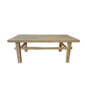 Coffee Table Elm Rectangle [sz:90cm X 60cm X 45cm]