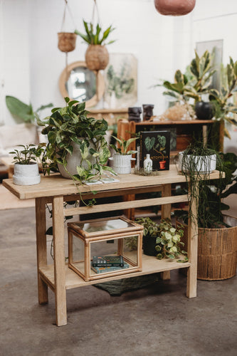 Console Table Elm [sz:140cm X 42cm X 85cm Cl:natural]