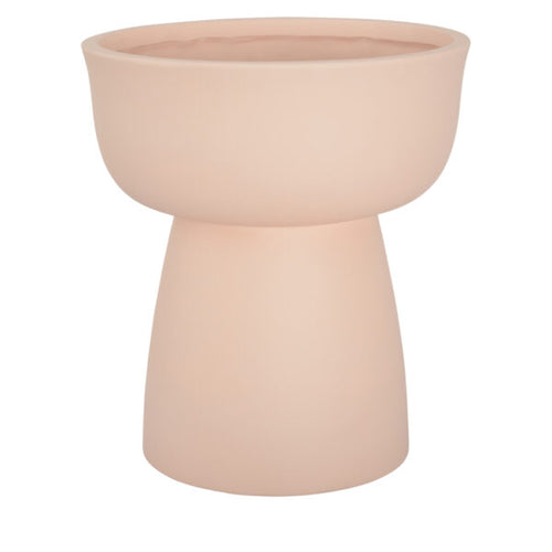 Nellie Vase [sz:22cm X 25cm Cl:dusty Pink]