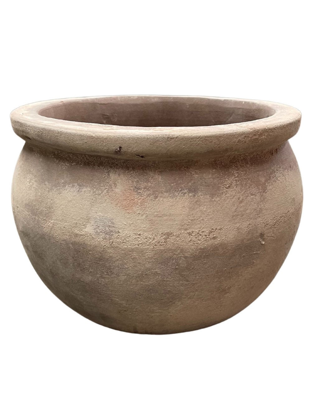 Terracotta Antique Flatrim Bowl [sz:50cm X 30cm Cl:basalt]